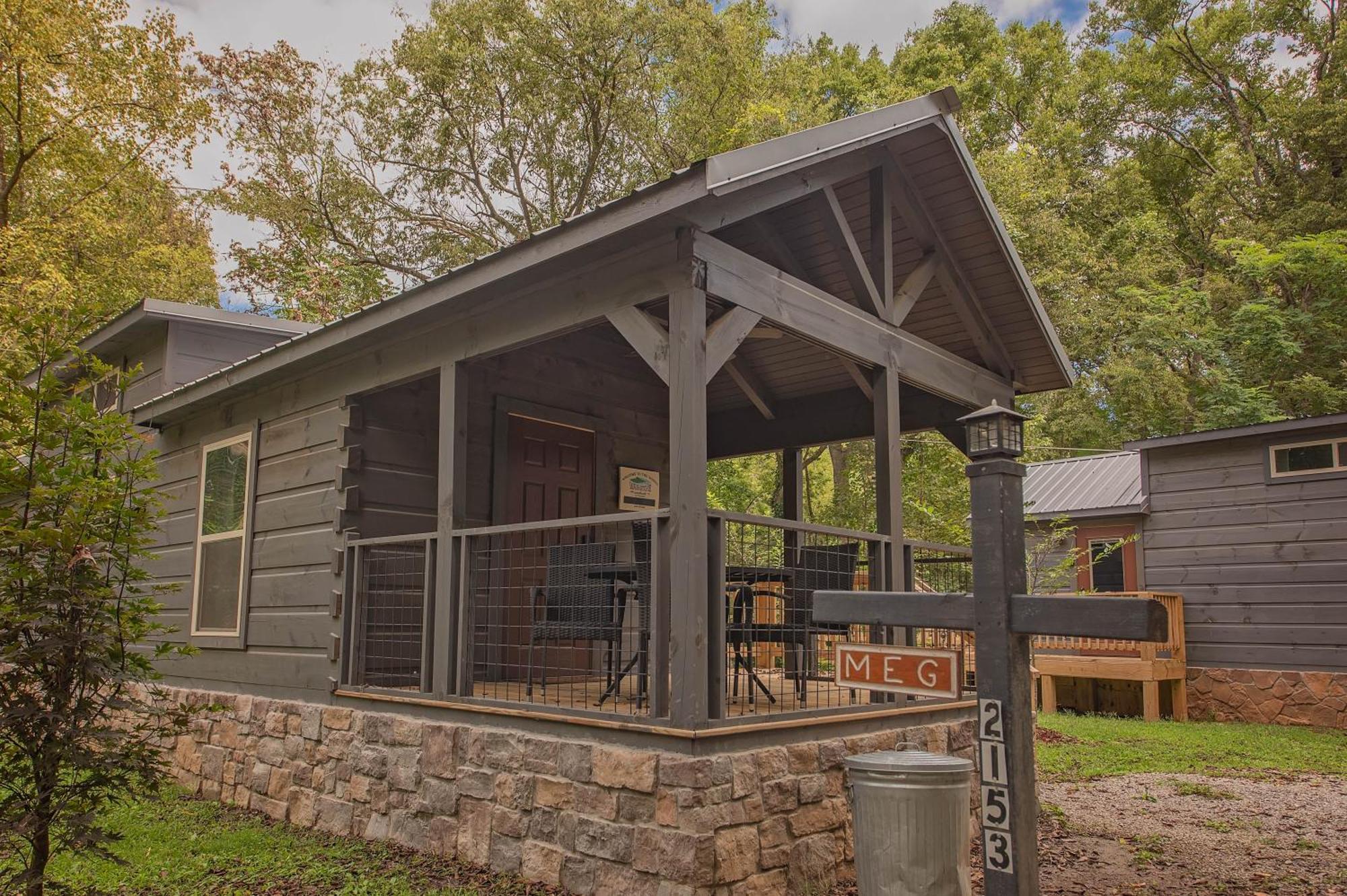 Meg Cabin Tiny Rustic Comfort On Lookout Mtn Chattanooga Exterior foto